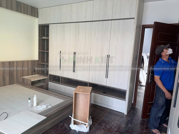 Thi công nội thất nhà chị Bảo Ngọc CT128