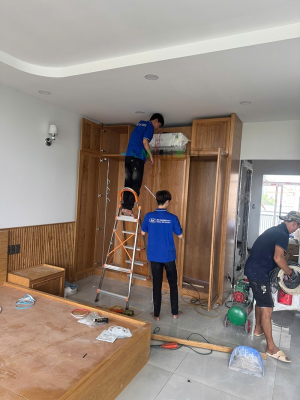 Thi công nội thất gia đình nhà anh Khương CT129